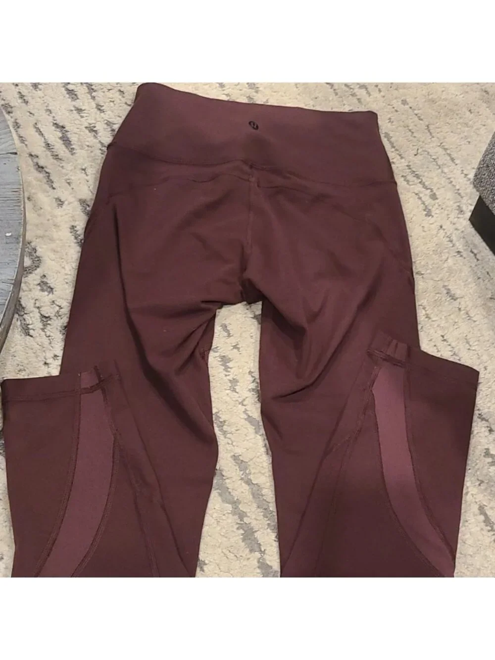 Lululemon High Times Pant (Wrap Mesh) Bordeaux Drama